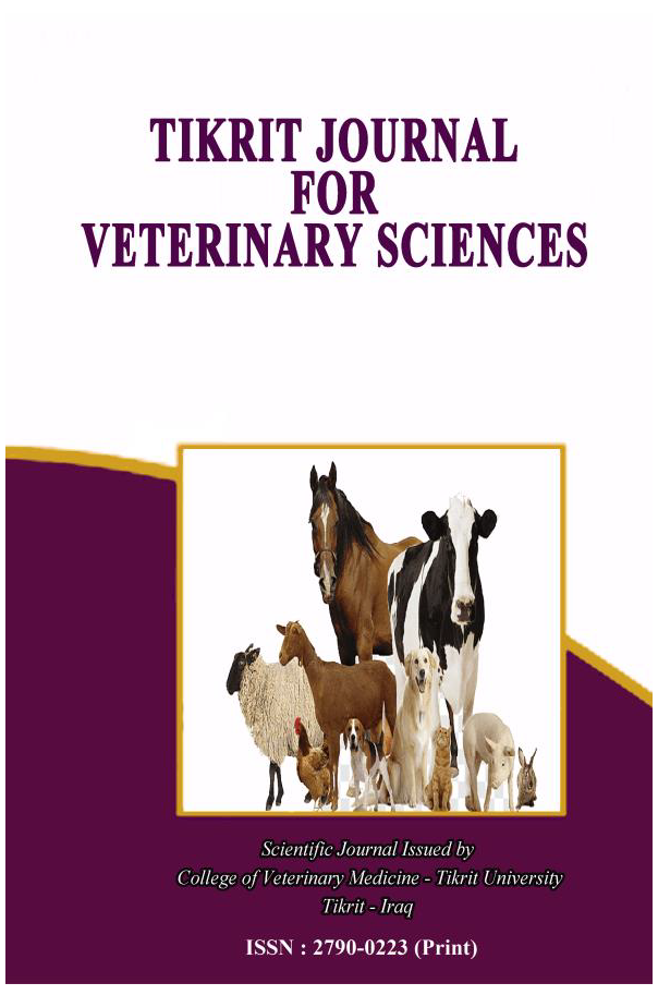 					View Vol. 1 No. 1 (2022): Tikrit Journal  of  Veterinary Sciences
				